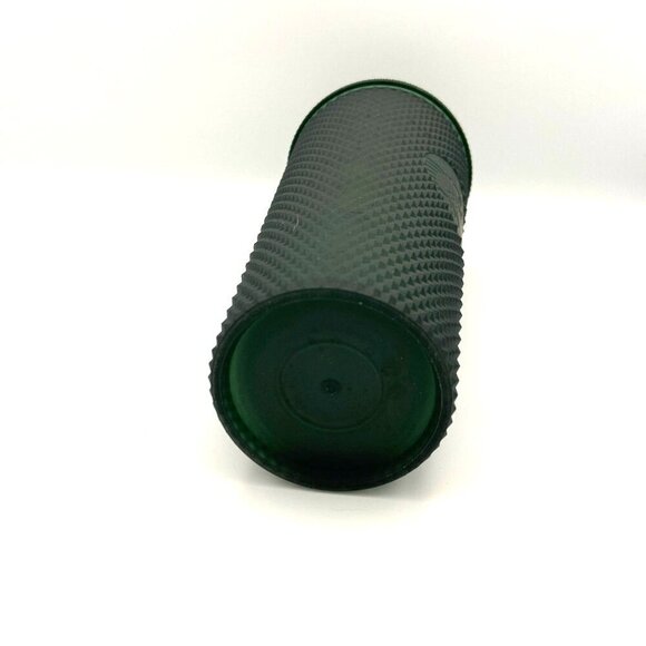Starbucks Dark Green Studded Tumbler Cold Cup 24 oz - Picture 4 of 6